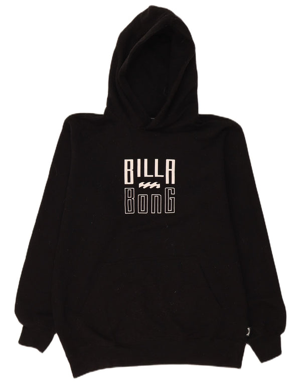 Maglione con cappuccio grafico da uomo Billabong medio nero