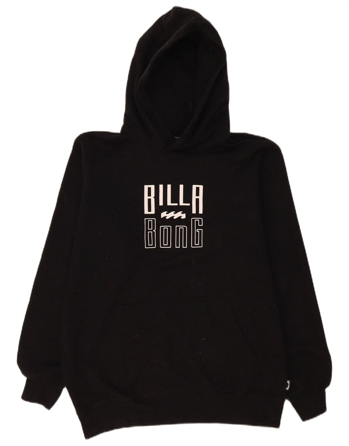 Maglione con cappuccio grafico da uomo Billabong medio nero