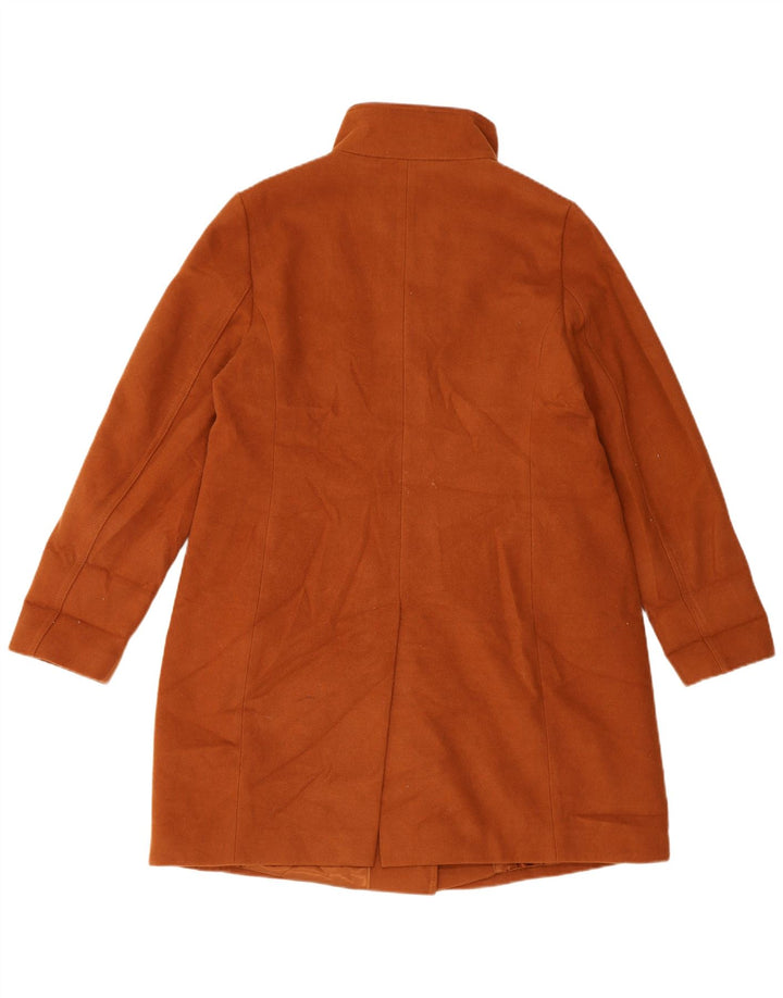 Cappotto da donna Marks & Spencer UK 16 grande poliestere marrone