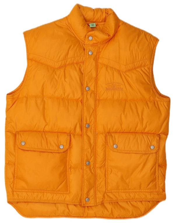 Gilet imbottito da uomo Dolomite UK 40 Large Arancione Nylon