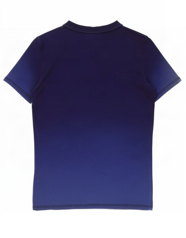 T-shirt da uomo Diesel Top Small blu navy color block