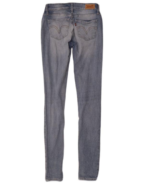 Jeans skinny legging da donna Levi's W25 L32 cotone blu