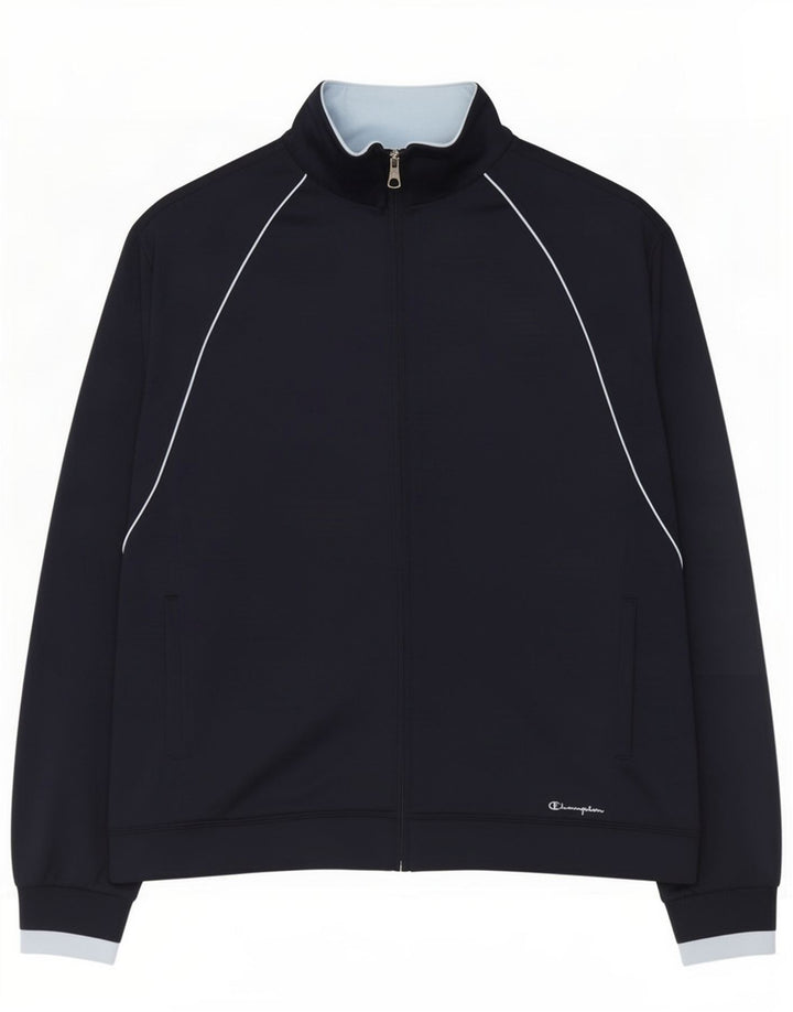 Giacca da tuta da uomo Champion 2XL poliestere blu navy