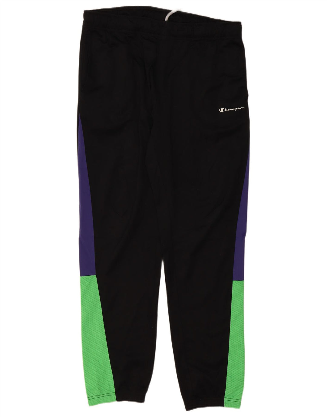 Pantaloni da tuta da uomo CHAMPION Joggers XL Poliestere color block nero