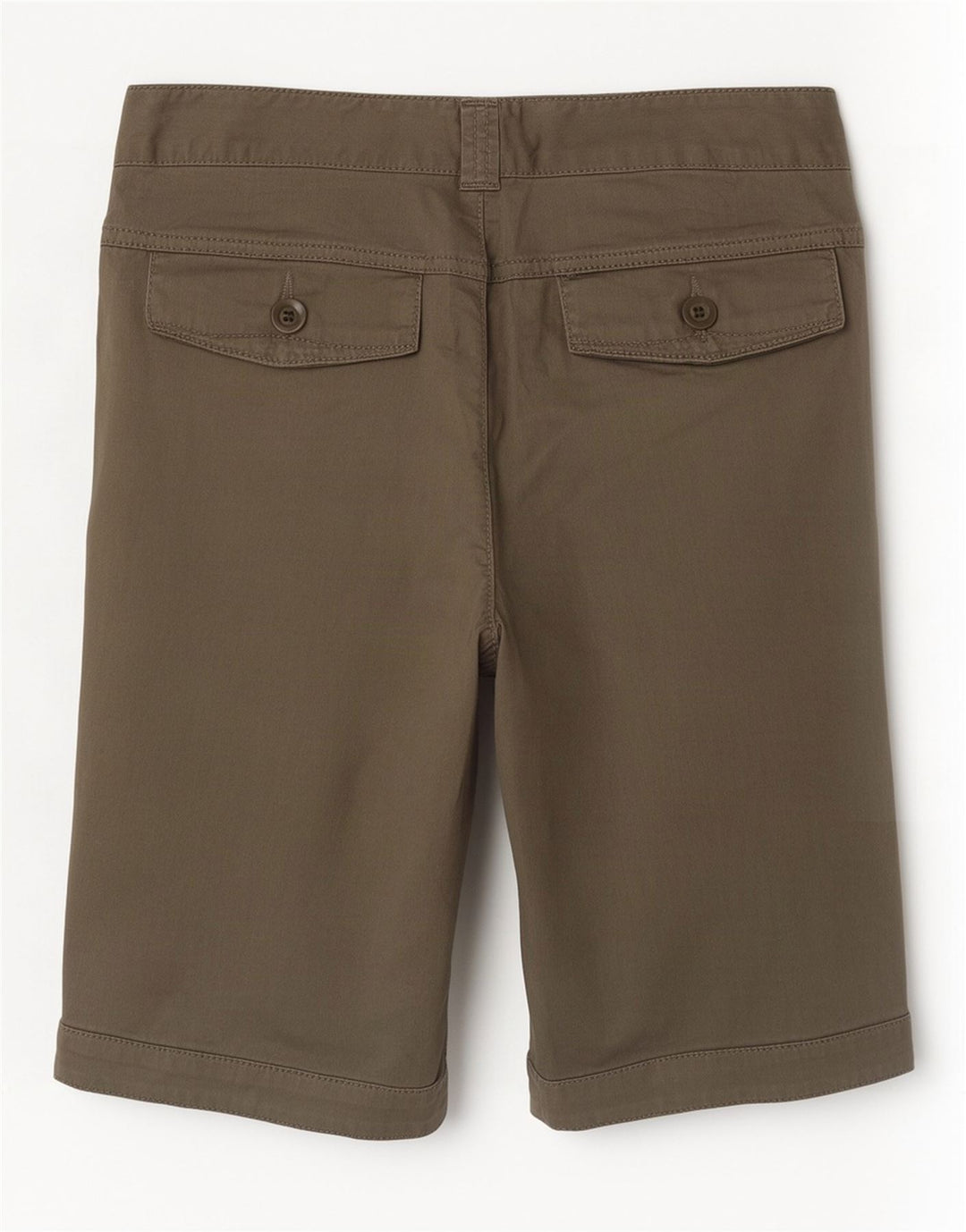 Pantaloncini casual da donna Benetton IT 44 Medium W30 Cotone kaki