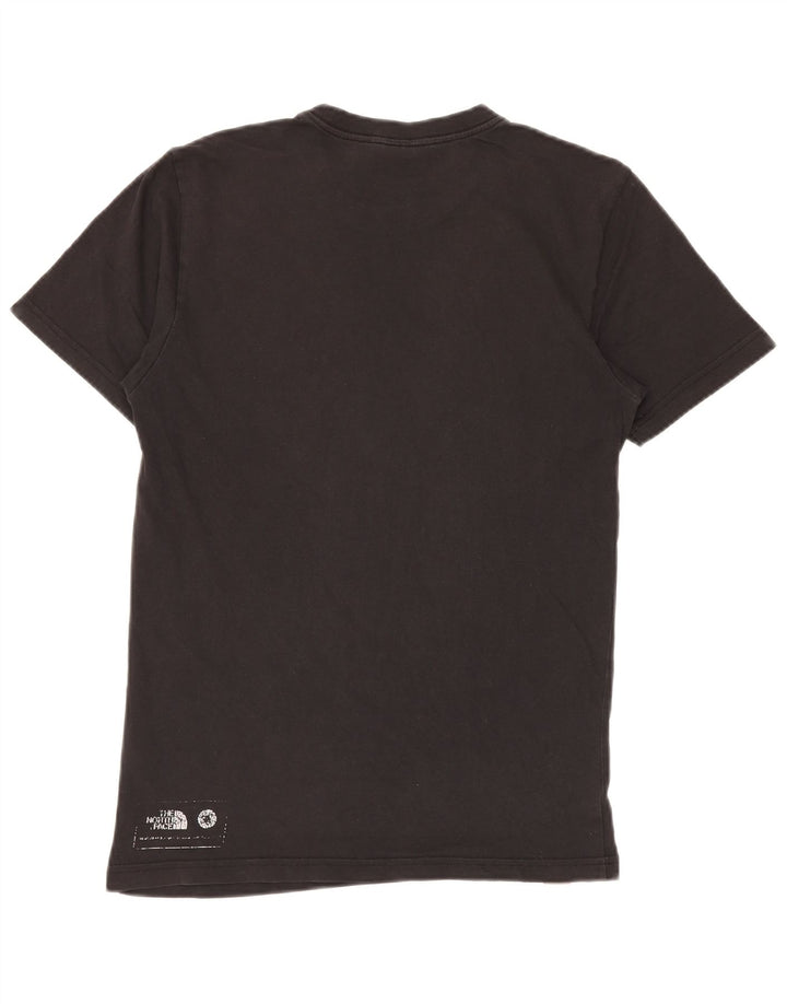 THE NORTH FACE T-shirt grafica da uomo piccola in cotone nero