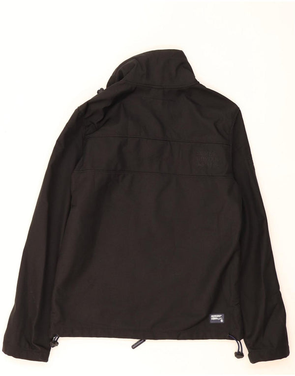 Giacca a vento Windtrekker da uomo Superdry UK 38 poliestere nero medio