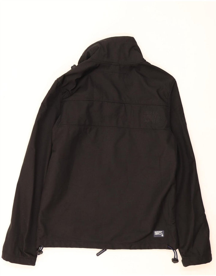 Giacca a vento Windtrekker da uomo Superdry UK 38 poliestere nero medio