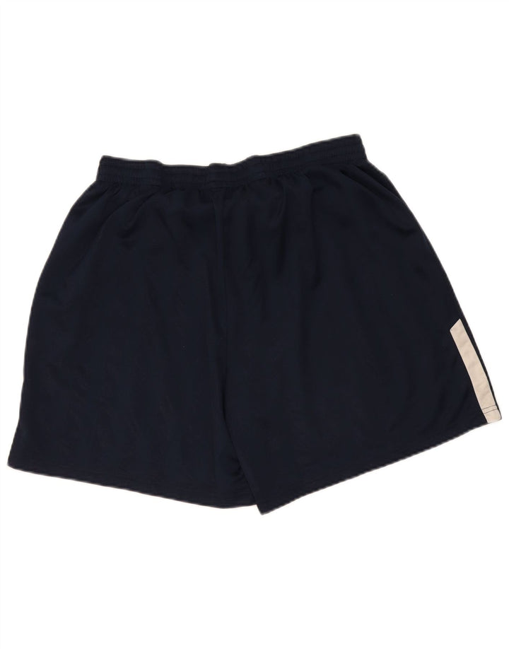 Pantaloncini sportivi Nike da uomo XL blu navy in poliestere color block