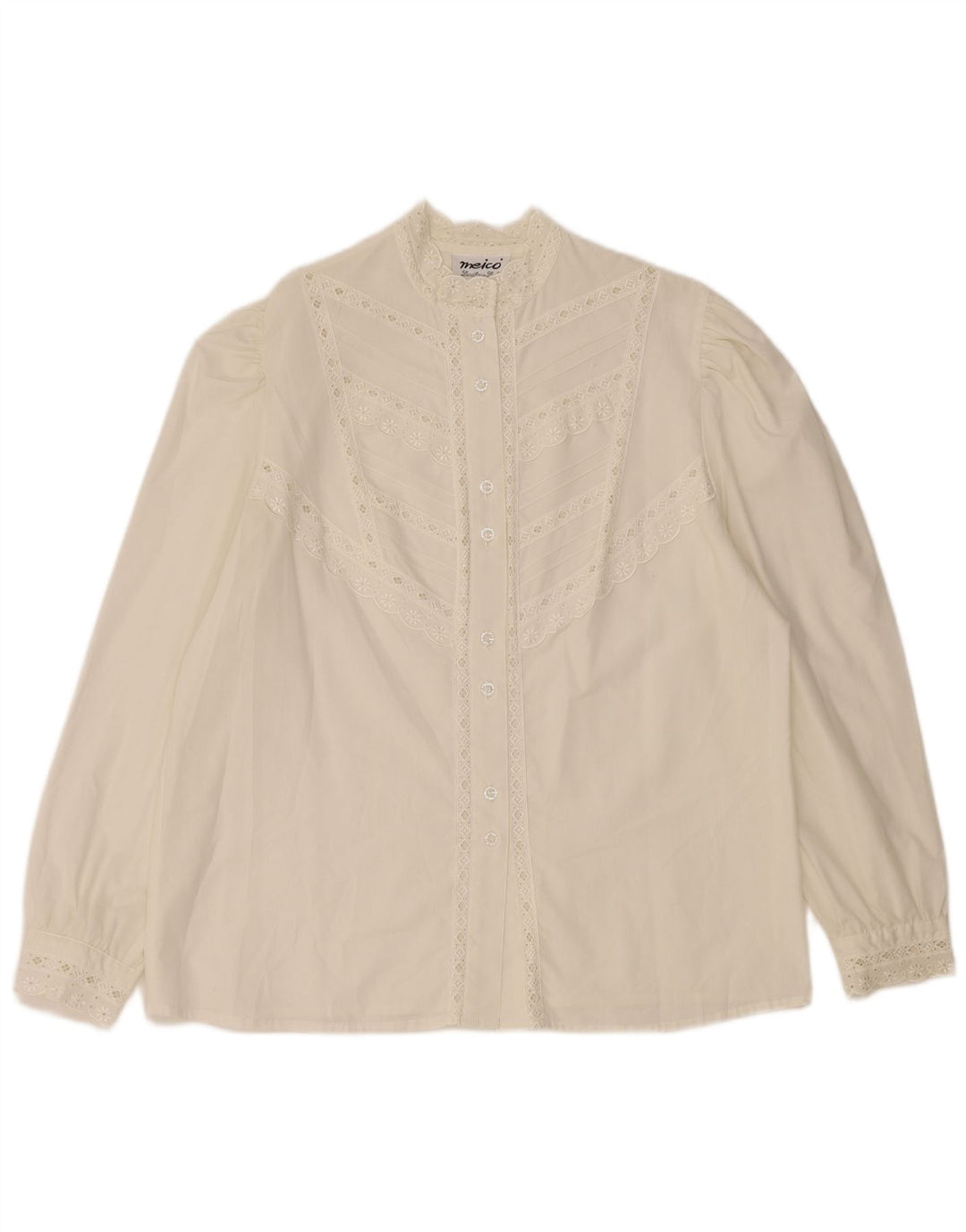 Camicetta da donna MEICO EU 44 XL Bianca floreale