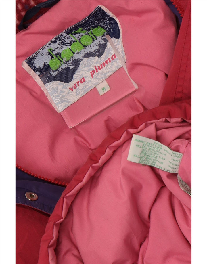 Cappotto imbottito oversize da donna Diadora UK 14 poliestere rosa medio