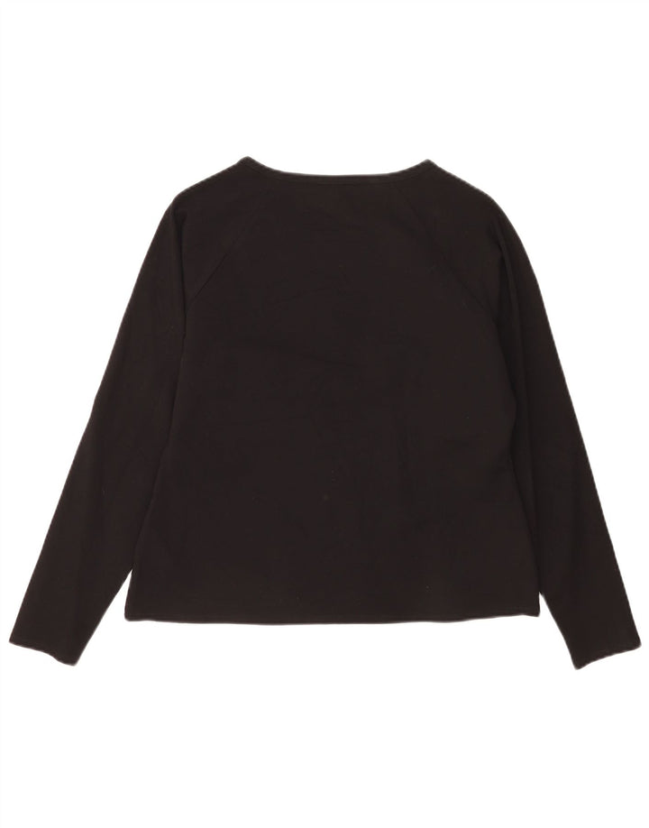 Camicetta da donna Karen Millen Top UK 16 Large Black Striped