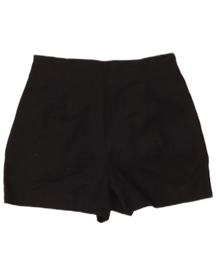 Pantaloni caldi a vita alta da donna Zara medi W28 neri
