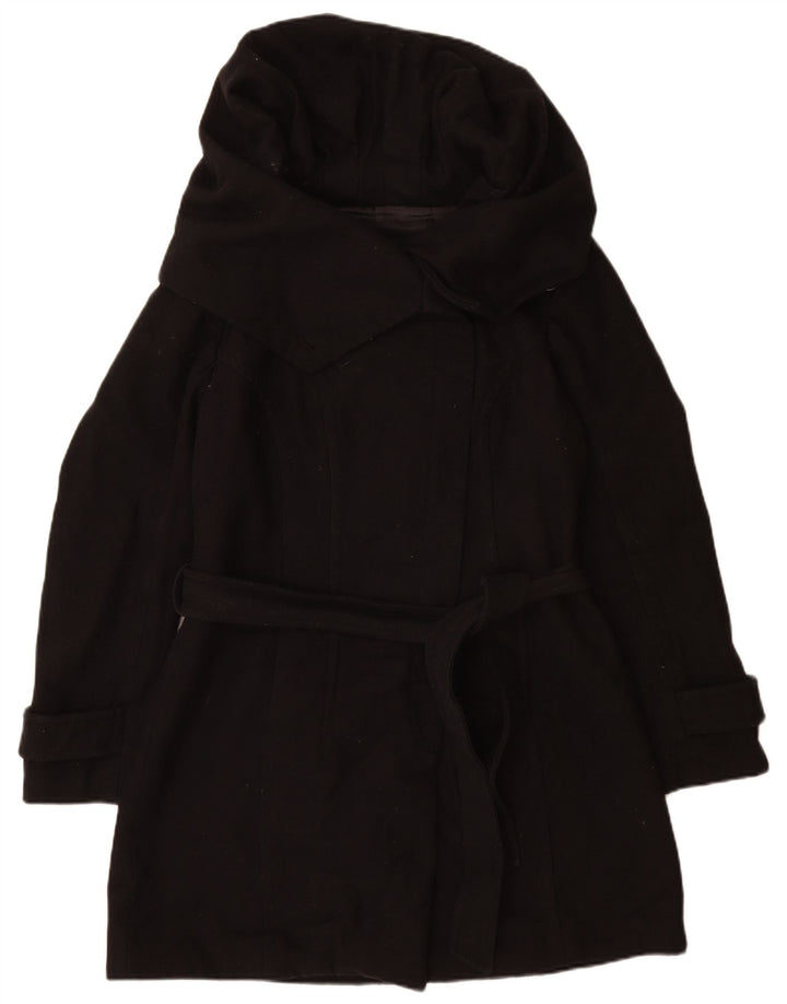 Cappotto Zara da donna UK 20 2XL lana nera