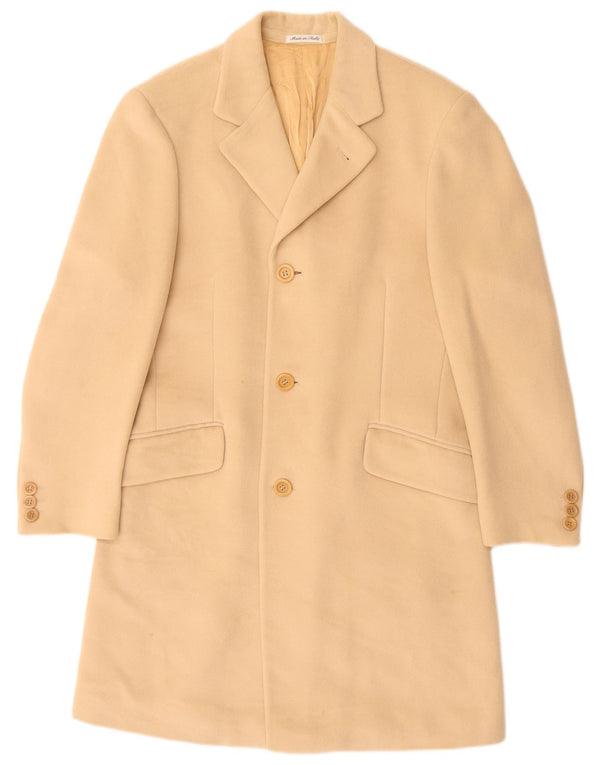 Soprabito Uomo Pal Zileri IT 46 Small Beige Lana Vergine