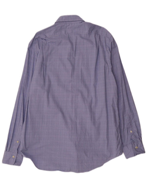 Polo Ralph Lauren Camicia da uomo dalla vestibilità classica XL in cotone a quadri blu