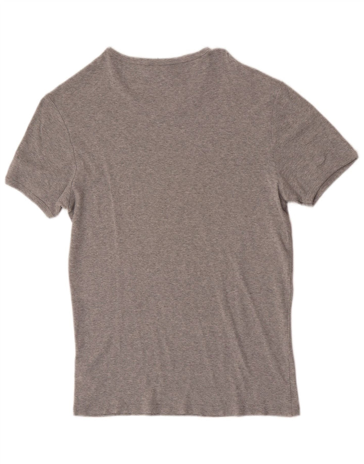 T-shirt da donna G-Star Top UK 16 grande cotone grigio