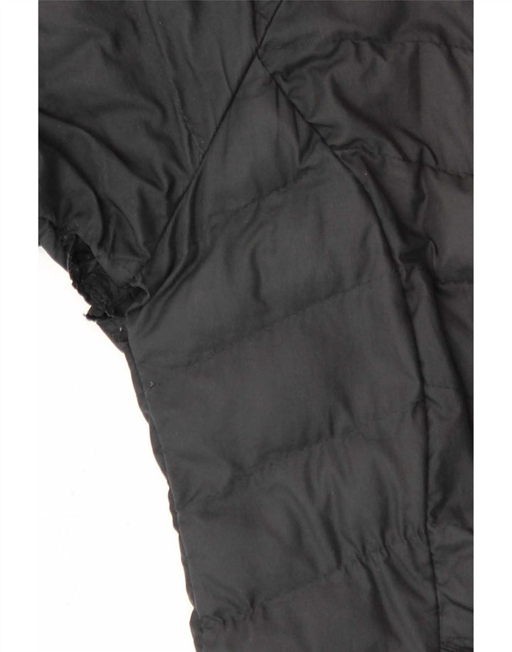 Giacca imbottita con cappuccio da donna Columbia UK 16 grande poliestere nero