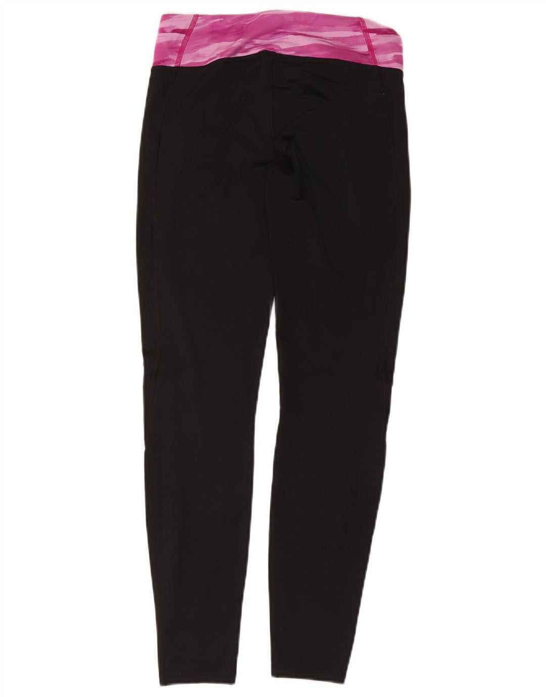 Leggings Under Armour da donna Cold Gear UK 14 Medium Black Colourblock