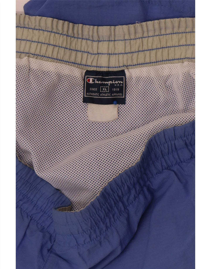 Pantaloncini sportivi da uomo Champion XL blu color block