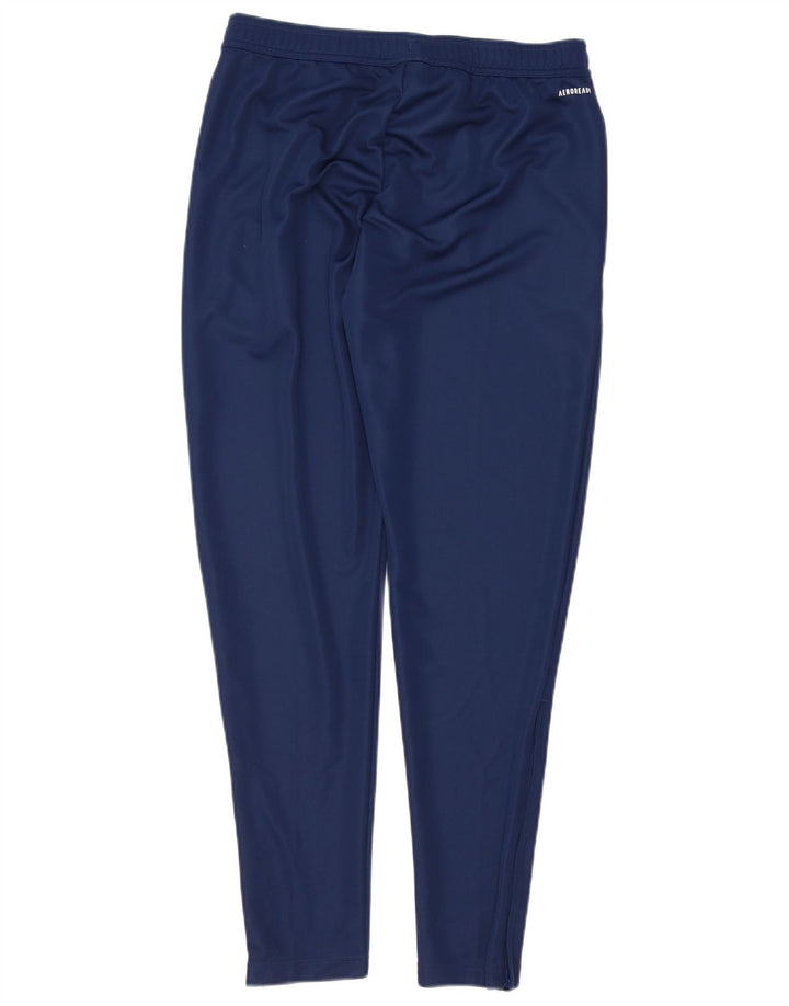 Pantaloni da tuta ADIDAS Aeroready da uomo in poliestere medio blu navy