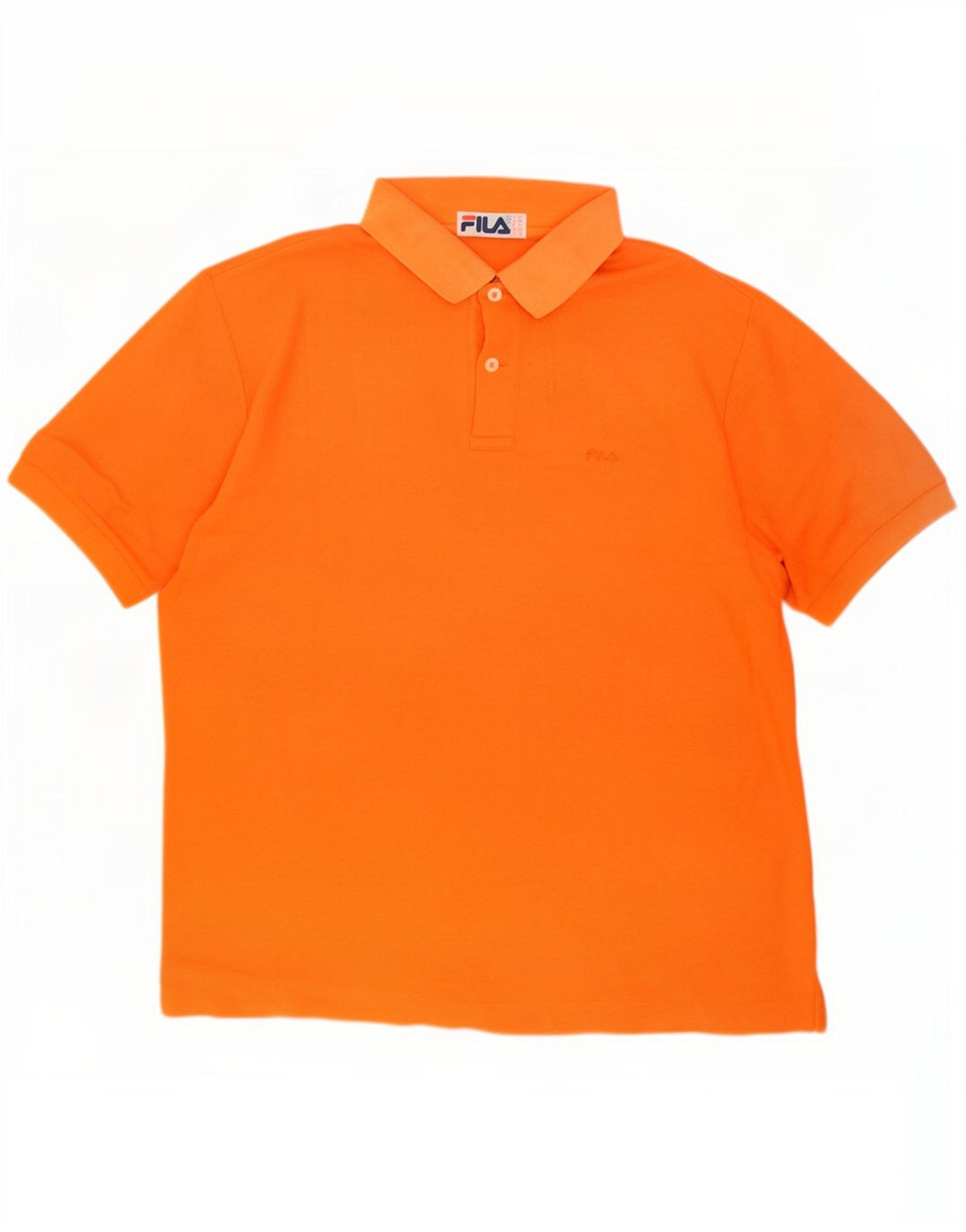 Polo Uomo Fila IT 46 Small Arancione Cotone