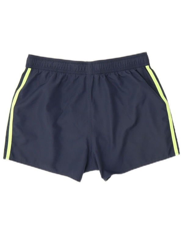 Pantaloncini sportivi Adidas Primegreen da donna UK 12 medio blu navy