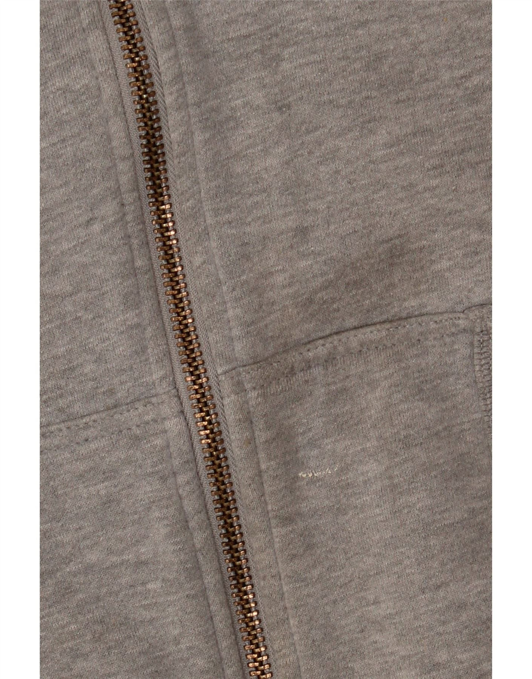 Maglione con cappuccio e zip da donna Superdry UK 12 Cotone grigio medio