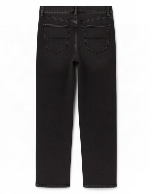 Jeans dritti da uomo Marks & Spencer W32 L29 cotone nero
