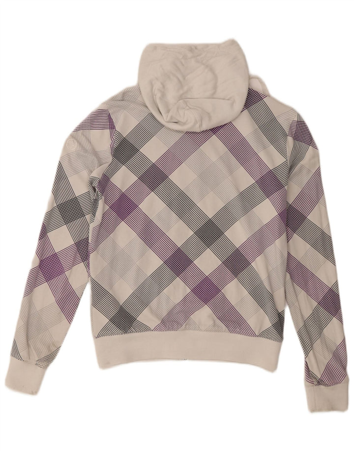 Maglia con cappuccio da donna Sergio Tacchini UK 8 piccoli quadri bianchi