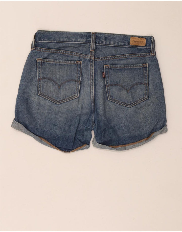 Pantaloncini di jeans da donna Levi's W25 XS in cotone blu