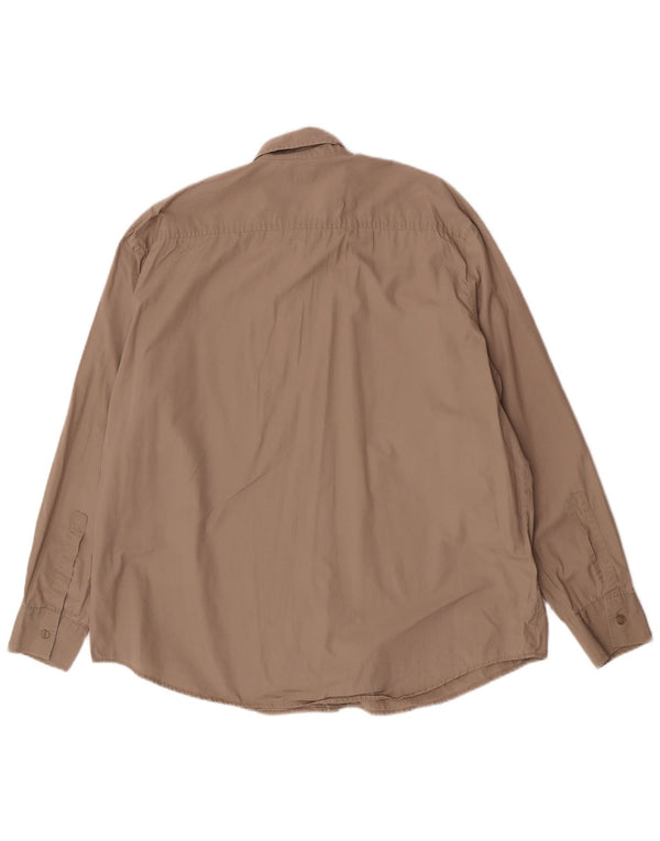 Camicia Levi's da uomo XL in cotone marrone