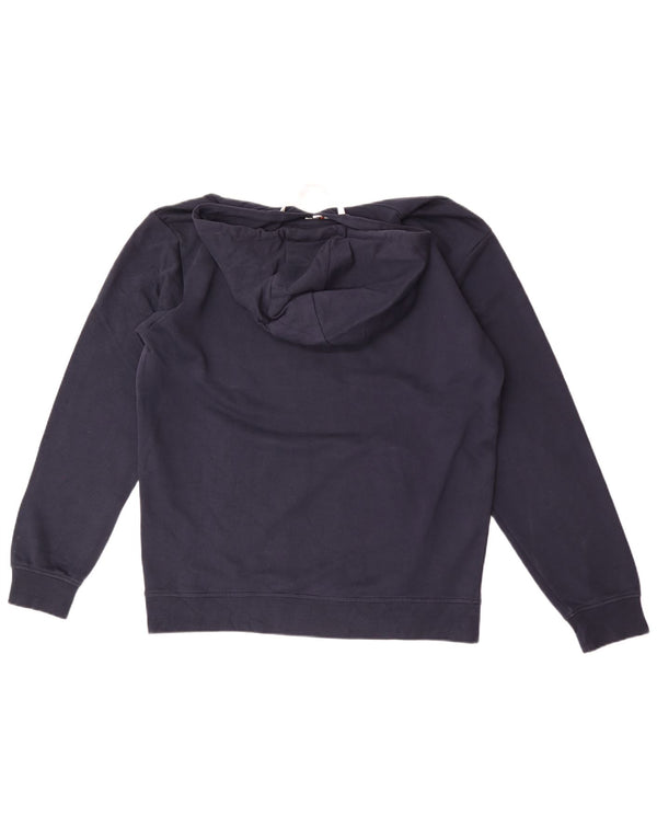 Felpa con cappuccio grafica da uomo Ellesse XL in cotone blu navy