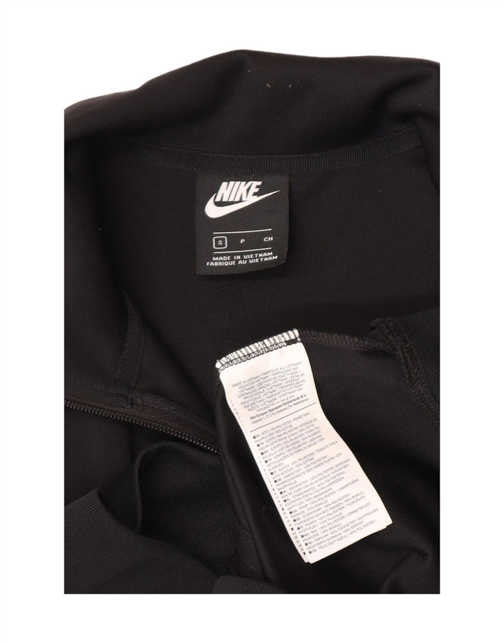Giacca da ginnastica grafica da uomo Nike, giacca piccola sportiva in poliestere a righe nere