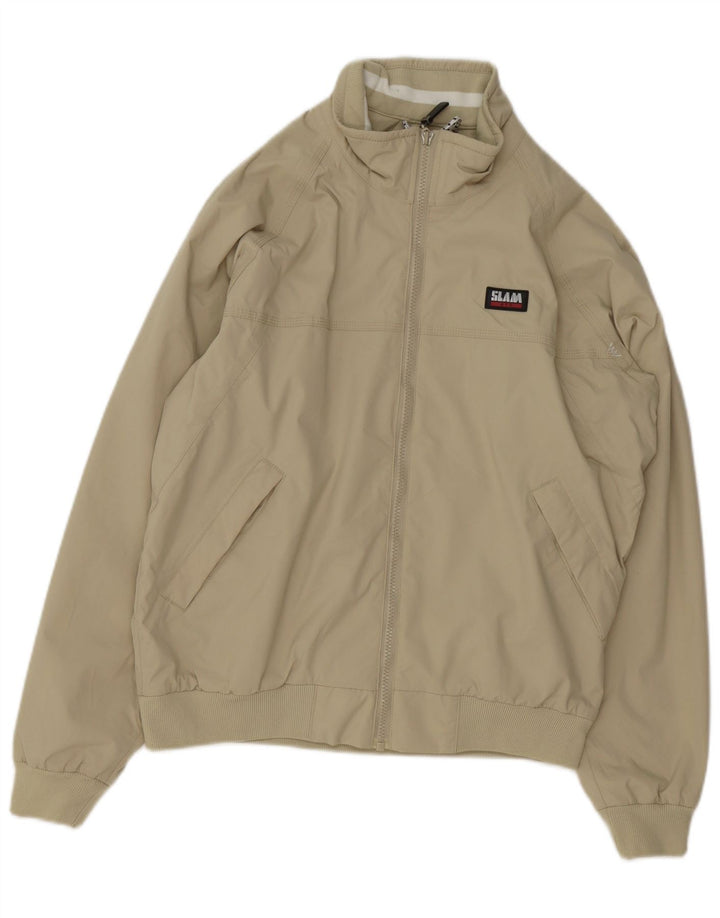 Giubbotto bomber da uomo Slam UK 36 piccolo nylon verde