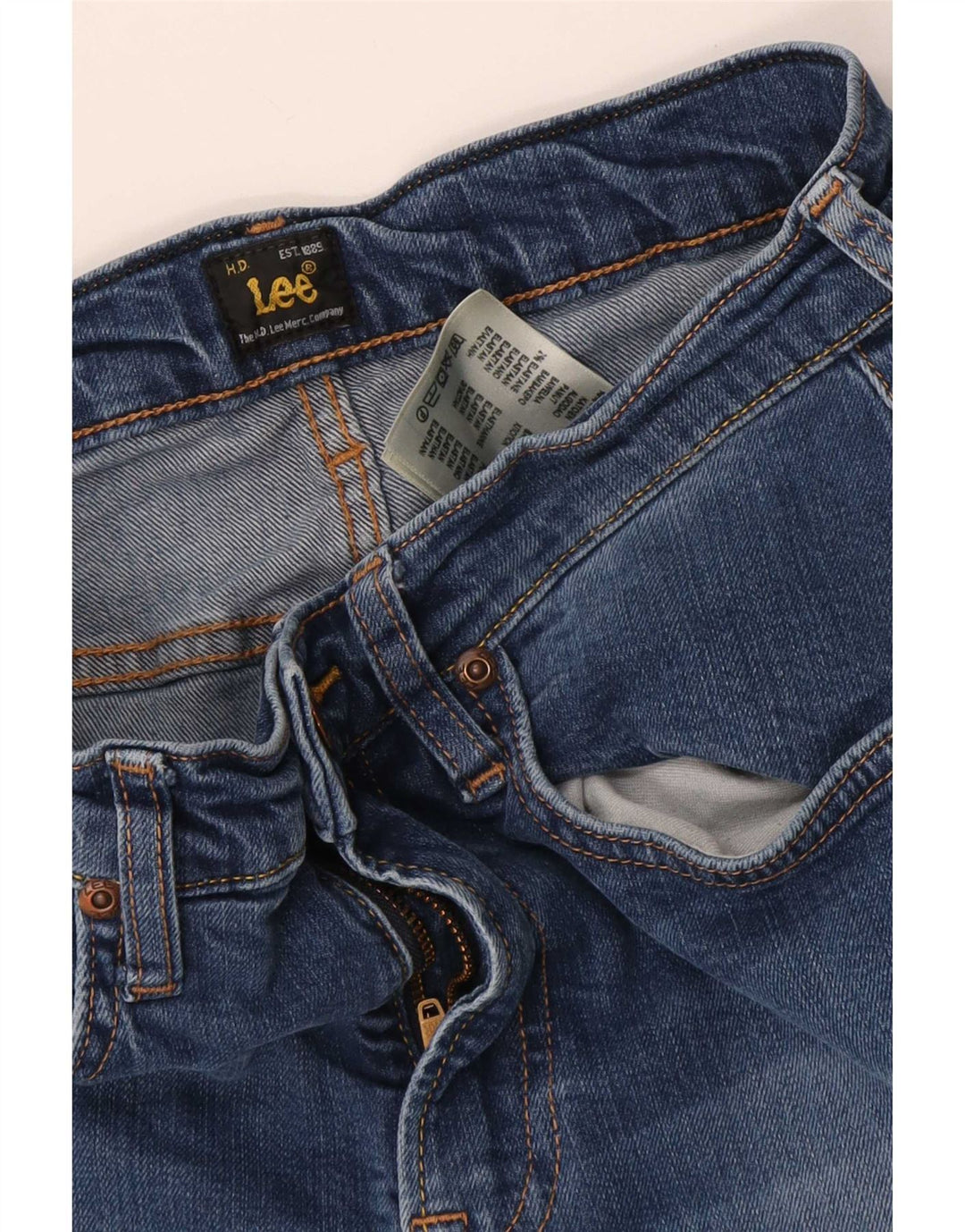 Jeans Lee Luke Slim da donna W29 L28 in cotone blu
