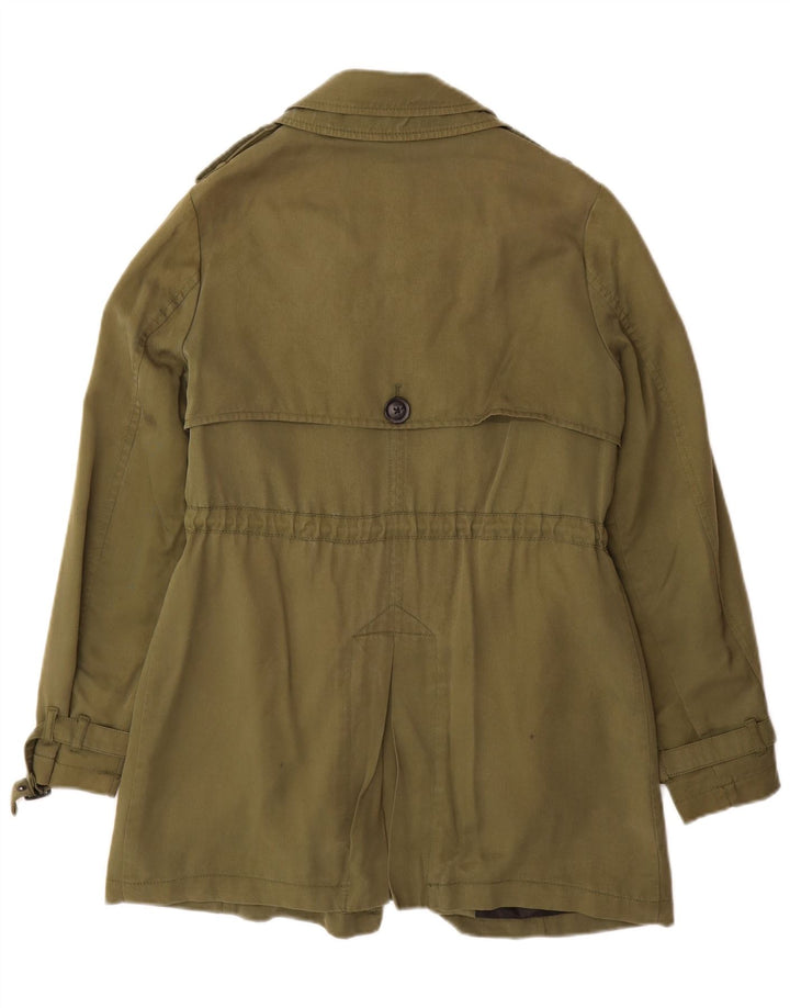 Cappotto da donna Superdry UK 14 Medium Khaki Lyocell