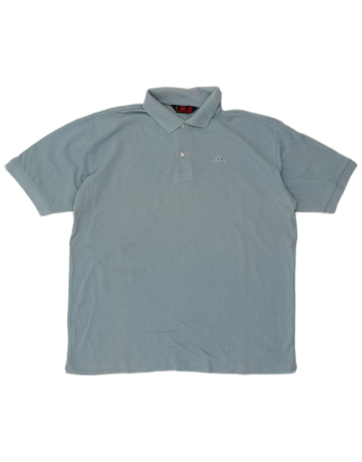 Polo Kappa Uomo XL Cotone Blu