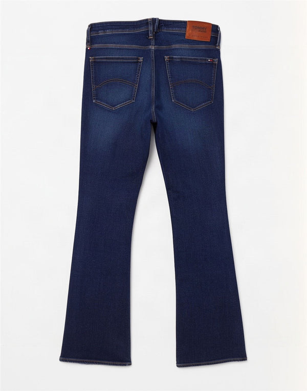 Jeans bootcut da uomo Tommy Hilfiger W34 L32 cotone blu