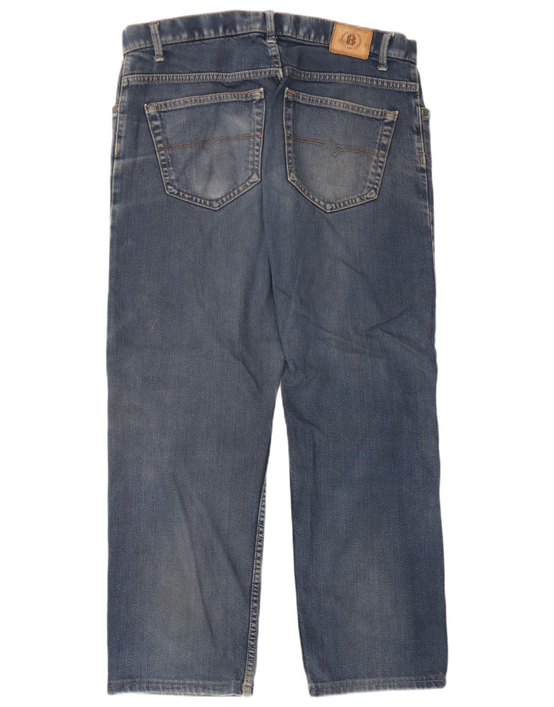 Jeans dritti da donna Marks & Spencer W34 L25 cotone blu
