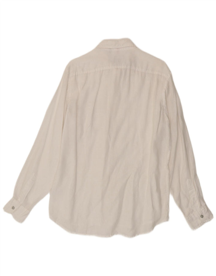 Camicia da uomo Carrera grande bianca