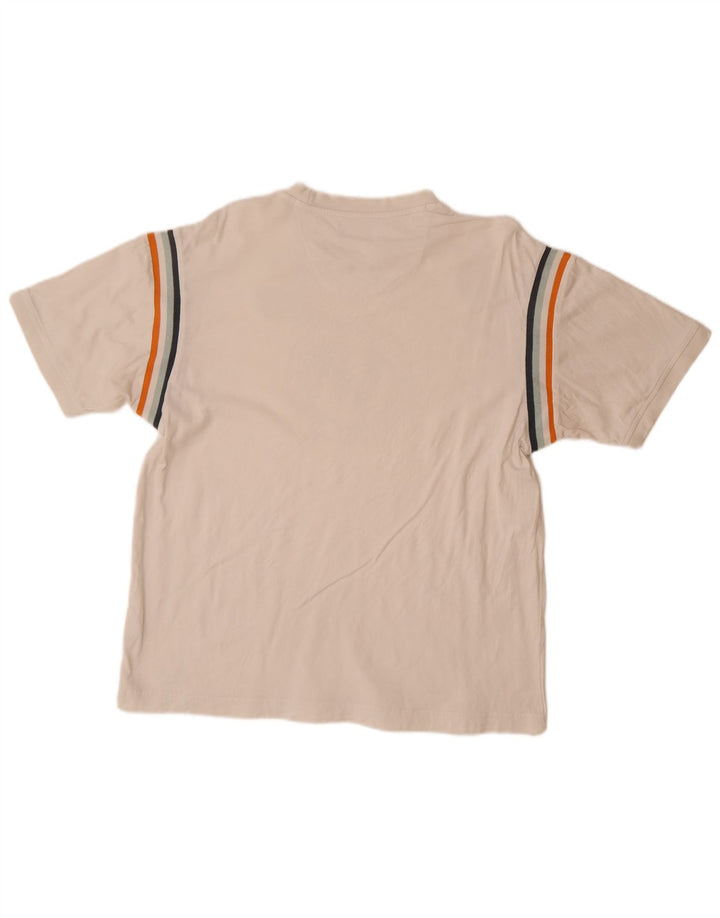 T-shirt grafica da uomo FILA Top grande in cotone bianco