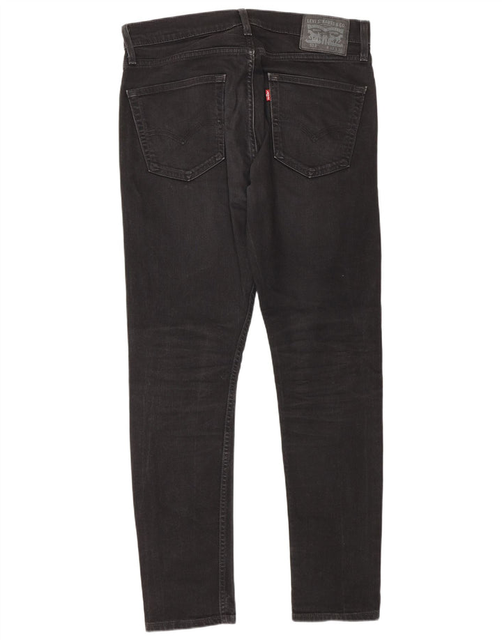 Levi's Uomo 512 Jeans affusolati slim W33 L32 Cotone grigio