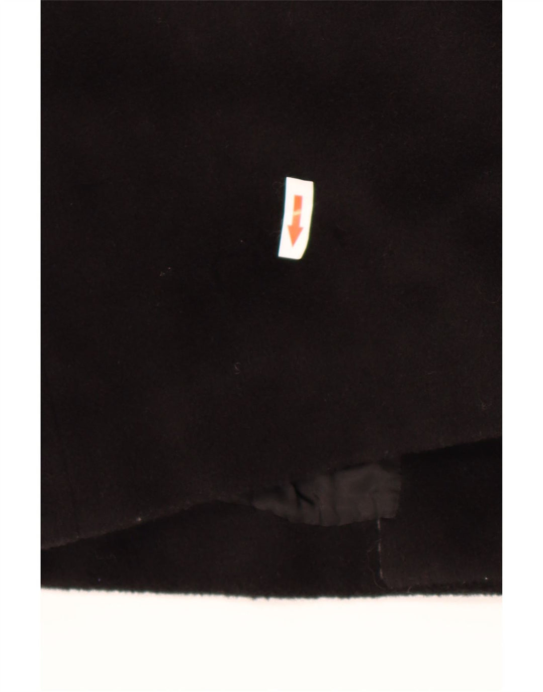 Cappotto doppiopetto in lana da donna Max Mara UK 12 Classico in lana nera media