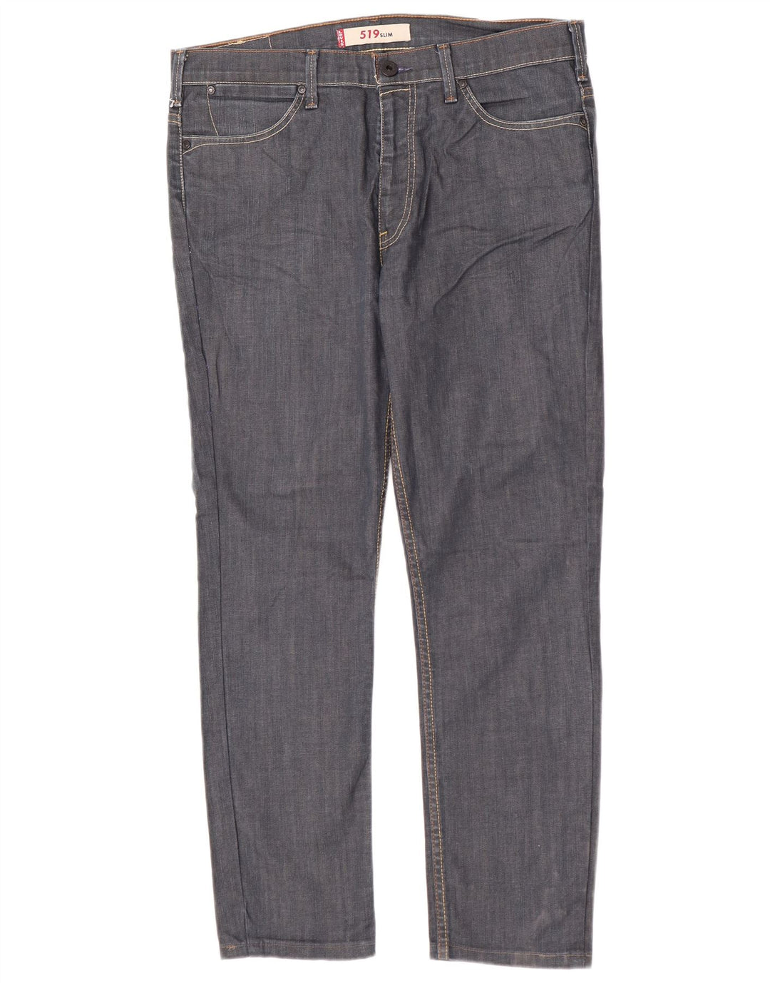 Jeans Levi's Uomo 519 Slim W36 L29 Cotone Blu Navy