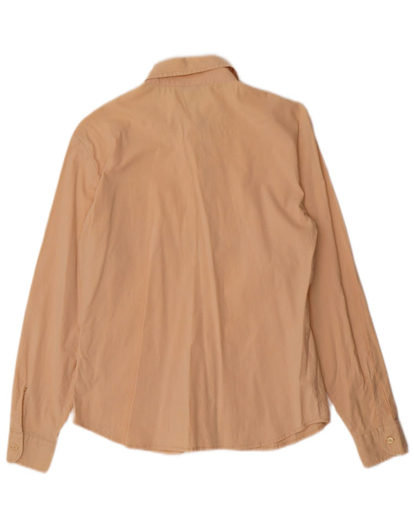 Camicia Benetton Donna UK 12 Beige Medio