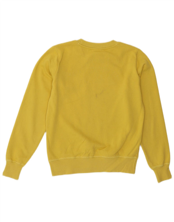 Felpa grafica da donna Champion UK 8 Small Giallo