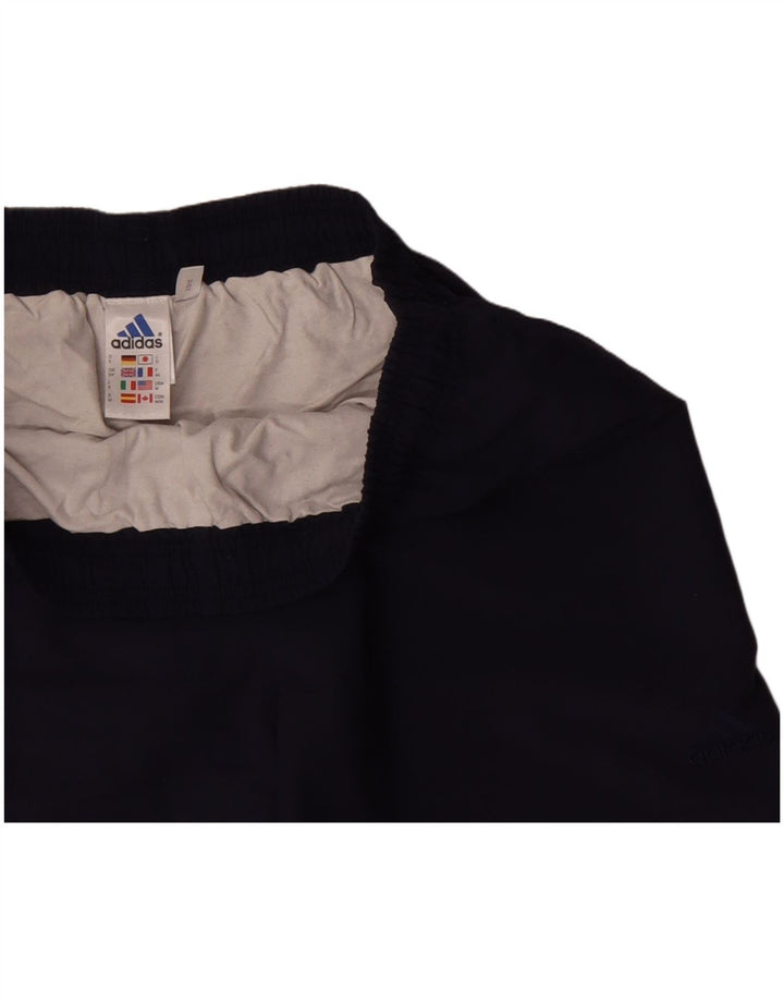 Pantaloncini sportivi da uomo Adidas Large blu navy in poliestere