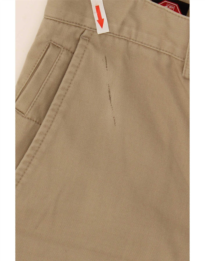 Pantaloni chino dritti da uomo Avirex W33 L29 poliestere beige