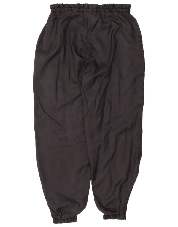 Pantaloni da tuta vintage da uomo Joggers 2XL Poliammide color block nero